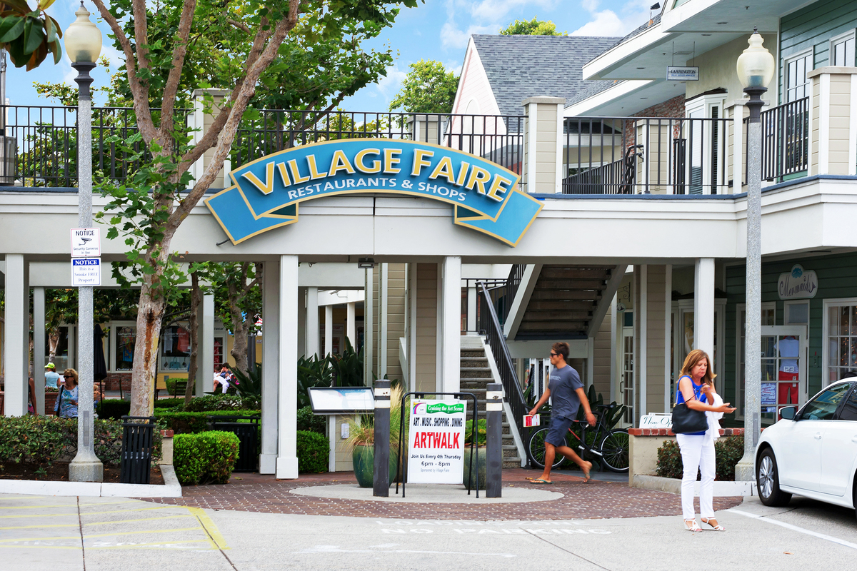 village fair sign